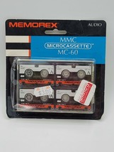 Memorex Mmc Microcassette MC-60 4-Pack, New In Box - £11.22 GBP