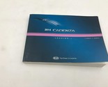 2014 Kia Cadenza Owners Manual OEM K01B17017 - $14.84