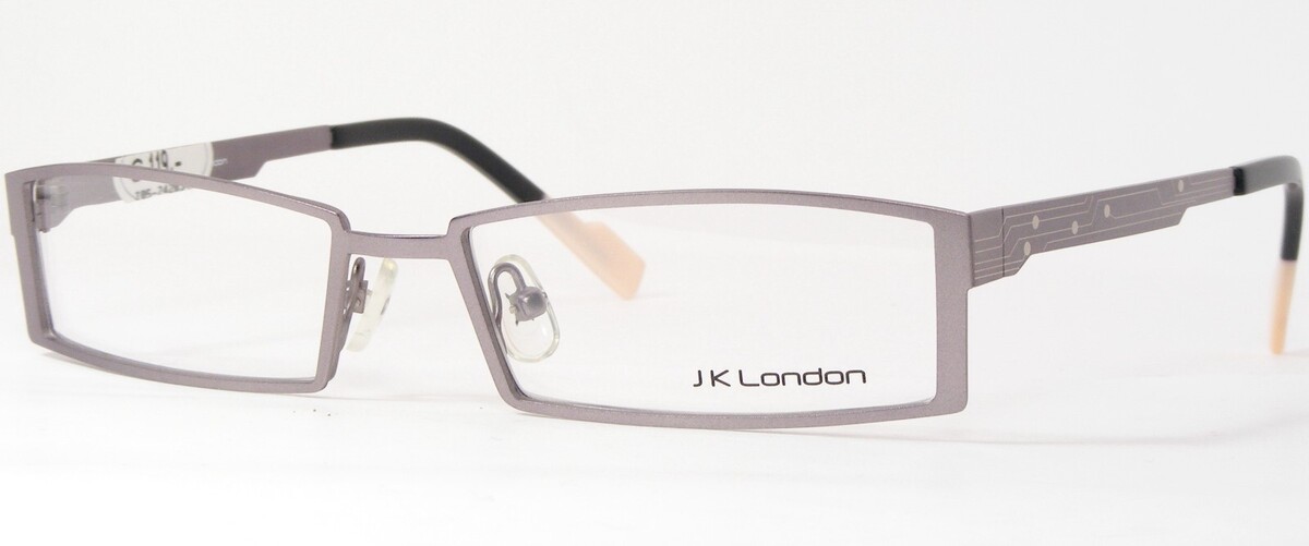 JK London 8045 Canarie Quai M12 Gris Argenté W / Lilas Coloration Lunettes - $76.03
