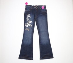 NOS Vintage Y2K Lot 29 Womens Size 11 Looney Tunes Wide Leg Flared Denim Jeans - £86.80 GBP