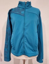 Helly Hansen Zip Up Sweater Blue Stretchy Size S  - £9.17 GBP
