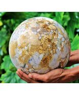 XL 200MM White King Cobra Jasper Crystal Healing Metaphysical Stone Gift... - $1,083.79