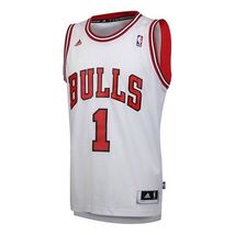 adidasNBAadidas NBA Chicago Bulls 1 Basketball game Sports Vest White - ... - $175.00