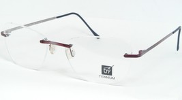 Try Titane Evolution TT13703 Bordeaux Lunettes 53-17-135mm Italie - $135.18