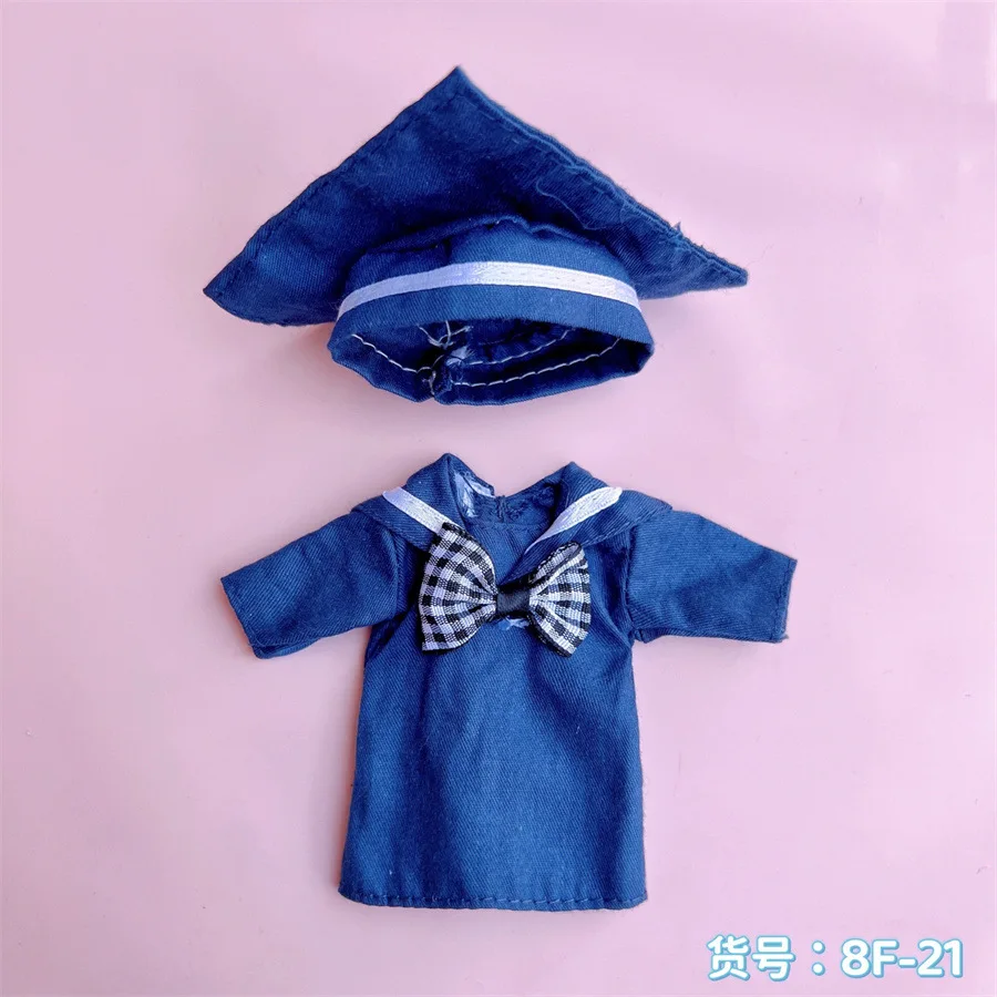Play 6 inch Cute Clothes For dolls 16cm bjd Mini Doll House Accessories 1/12 Sca - £23.12 GBP