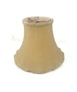 Lampshade Diane Handmade Victorian 12 x 15 Scalloped Edge Vintage Wire F... - $923.07 MXN