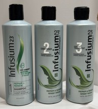 Infusium 23 Moisture Replenisher Set 1 2 3  Avocado &amp; Olive Oil 16 oz - £92.34 GBP