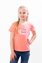 T-Shirt (Girls), Summer,  Nosi svoe 6012-036-33 (abrykosovyj-choose) - £13.39 GBP+