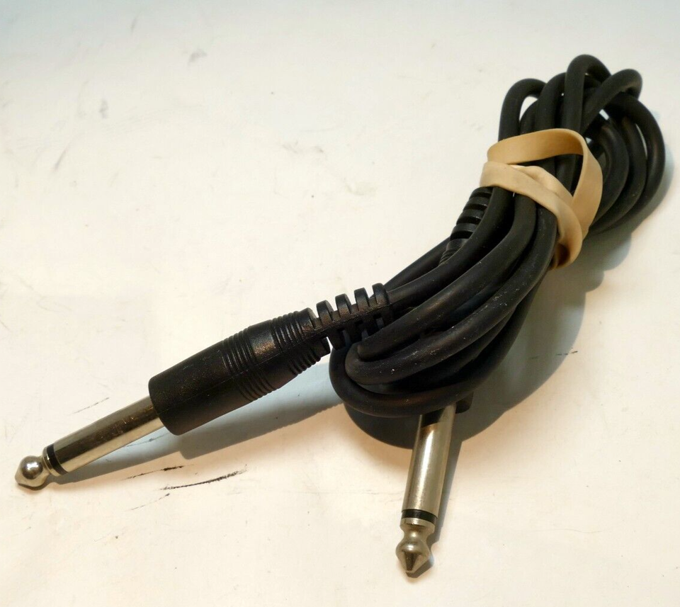 3ft 1/4inchinch MONO TRS Phono Cable  Male to Male - $7.27