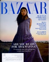 Harper&#39;s Bazaar February 2021 Are You Ready For Awkwafina? Plus Lots More! - £15.80 GBP
