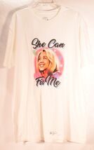 Shithead Steve Mens She Can Teach Me Graphic SS T-Shirt White 2XL - $19.80