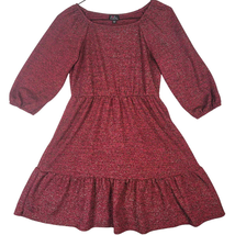 Lilt Little &amp; Big Girls Dress Size 14 Crop Sleeve Puffed A-Line Glitter ... - £12.65 GBP