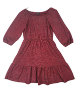Lilt Little &amp; Big Girls Dress Size 14 Crop Sleeve Puffed A-Line Glitter ... - £12.45 GBP