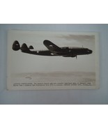 Lockheed Constellation Cargo or Transport Airplane Aircraft RPPC Postcard - £5.48 GBP