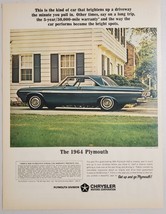 1963 Print Ad The 1964 Plymouth Fury 2-Door Hardtop 5 Year/50,000 Mile Warranty - £12.08 GBP
