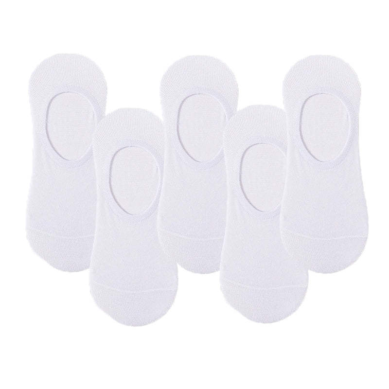 Anysox 5 Pairs White Size 10-14 Socks High Quality for Sports and Business - $17.90