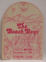 Beach Boys / Dennis Wilson - Vintage Original Concert Tour Cloth Backstage Pass - £27.49 GBP