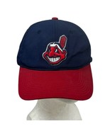 Cleveland Indians Baseball Cap Team MLB Old Logo Chief Wahoo Adjustable ... - £29.63 GBP