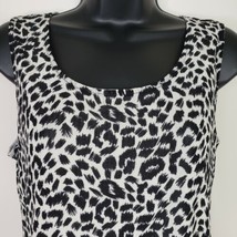 Chicos Womens Tank Top Shell Shirt 2 Animal Print Sleeveless Glitter Sparkle - £17.03 GBP