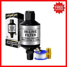 Versatile Air Compressor Water Separator - Remove Moisture &amp; Backflow Pr... - $665.36 MXN