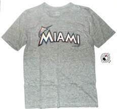 MLB Genuine Merchandise Boys Miami Marlins T-Shirt Baseball Size M 10-12 NWT - £9.24 GBP