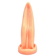 8.27 Inch Tongue Dildo, Realistic Tongue Licking Dildo With Suction Cup Long Mon - £25.95 GBP