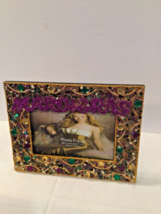 Mardi Gras Jeweled Photo Frame - 1179 - £11.95 GBP