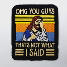 Jesus Christ Christian Embroidered Patch for Caps Jackets Funny Humorous - €4,29 EUR