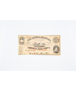 1863 State of Alabama Twenty-Five Cents Confederate Fractional Currency-... - €70,81 EUR 1863 State of Alabama Twenty-Five Cents Confederate Fractional Currency-... - €70,81 EUR