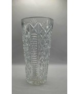 Waterford Clare Pattern 8&quot; Tall Pineapple &amp; Diamond Cut Crystal Flower Vase - £117.70 GBP