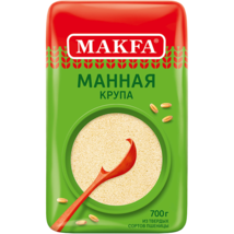 SEMOLINA 700G Makfa Durum Wheat Made in Russia RF МАКФА Манная крупа Манка - $9.89