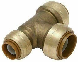 Cash Acme U444A Shark Bite 3/4-by-1/2-by-3/4-Inch Push-Fittings Reducing Tee - $30.93