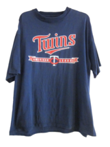 Minnesota Twins MLB Men&#39;s XL Short Sleeve T-shirt Baseball Blue Red White - $8.99