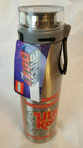 Lego Stainless Steel Water Bottle Push Button Locking Lid 25 Hrs Cold - £6.95 GBP