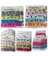 Beautiful Girl Elastic Yoga Hair Ties - Multicolor Sets New Gymnastics &amp;... - $5.00