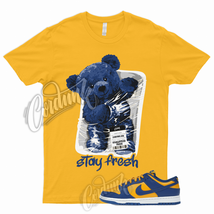 Gold STAY T Shirt for Dunk Low UCLA Blue Jay University Yellow Michigan 1 Pollen - £20.05 GBP+
