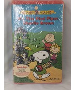 It&#39;s the Pied Piper Charlie Brown VHS 2000 Clamshell Peanuts Classic - $14.95