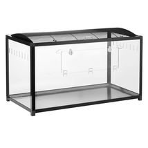 VEVOR Hamster Cage,37.8x18.5x21.7in,360°,Transparent,Front Door,Rats Gui... - $104.99