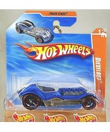 2010 Hot Wheels #76 Track Stars 12/12 DIESELBOY Satin Blue wBlackOH5Sp S... - $8.50