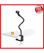 13-Inch Adjustable Gooseneck Mic Stand -  Aluminum Clamp for Studio Use - $35.63