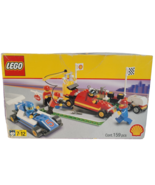 2000 Lego Set 2554 - Unopened Formula 1 Racers Pit Stop Shell New Old Stock - $1,344.03 MXN