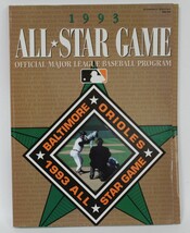 Official 1993 All-Star Game in Baltimore Program - £31.41 GBP