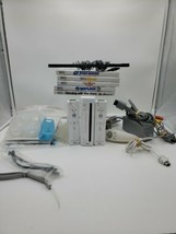 Nintendo rvl-001 Wii Console System Bundle 5 Games 2 Controllers gamecube compat - $138.59