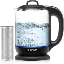 Chefman 1.7 Liter Electric Kettle With Tea Infuser (Open Box) - $24.29