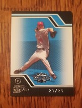 2008 Topps Triple Threads Ssp Jered Weaver 23/25 Blue #14 Free Shipping - £4.51 GBP