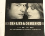 Sex Lies And Obsession Vintage Tv Guide Print Ad Harry Hamlin Lisa Rinna... - £4.66 GBP