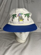Vintage 1986 Anheuser Busch Bud Light Spuds Mackenzie Snap Back Hat Made... - $14.85