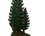94 Santas Best Christmas in Vermont Ceramic Fir Tree Figure 11.5 in With... - £9.67 GBP