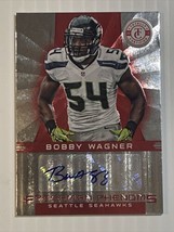 Bobby Wagner 2012 Panini Autograph Rookie Card LE 1/290 NFL Football Seahawks - £193.50 GBP