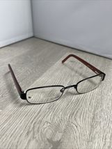 Jill Stuart JS220-3 48-18-125 Black/Burgundy Full Rim Eyeglasses Frame J... - $17.82